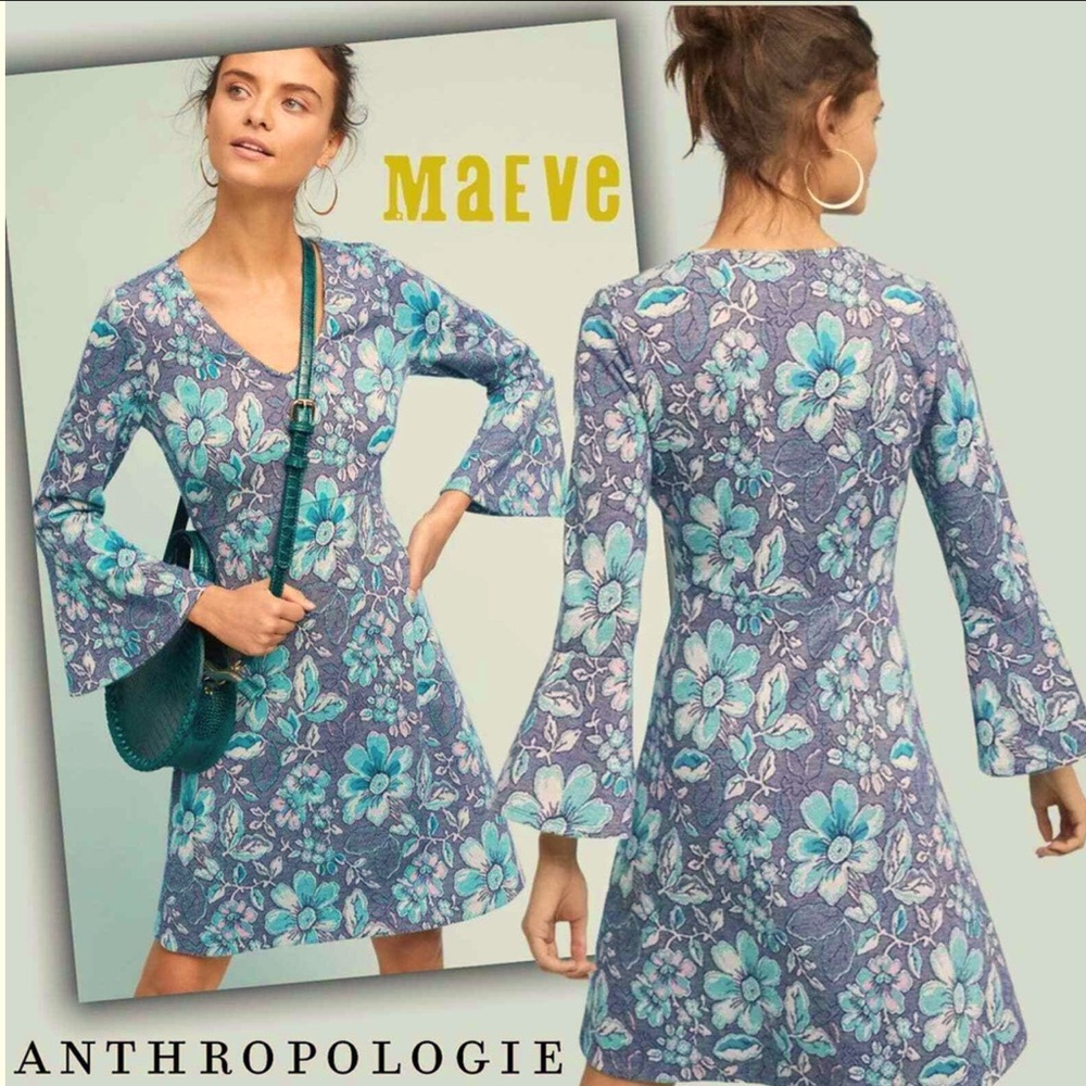 Anthropologie Maeve Florence Swing Dress Size XL NWOT